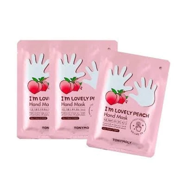 TONYMOLY I'm Lovely Peach Hand Mask