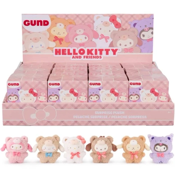 GUND Sanrio Hello Kitty and Friends Café Latte Surprise Plush Blind Box