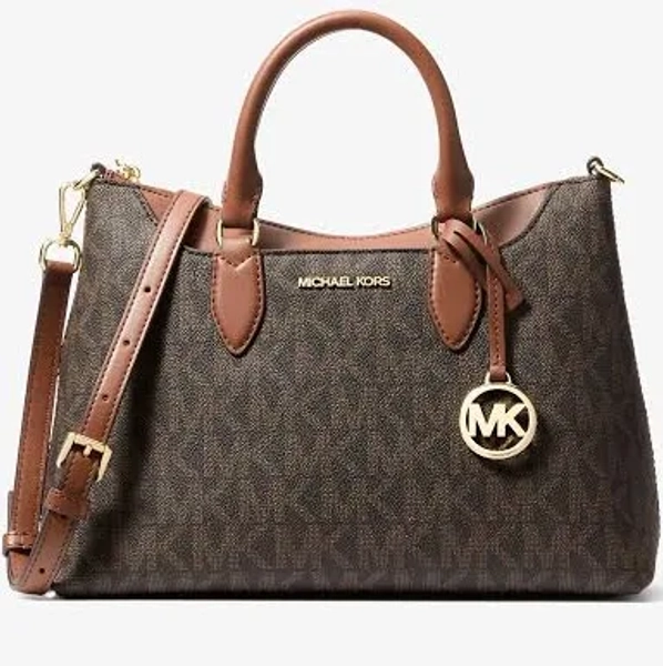 Michael Kors Austen Small Signature Logo Satchel