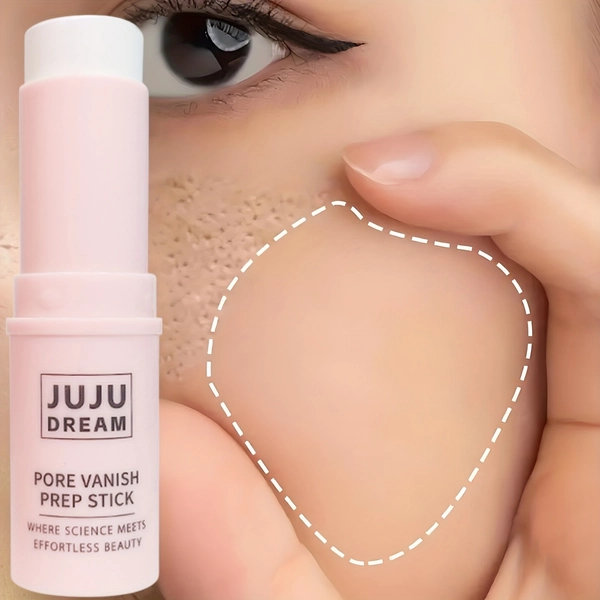 1pc Waterproof & Oil-Control Invisible Pore Base Stick - Primer for Pore Minimizing, Buildable Coverage Pore Vanish Foundation Base under Concealer/Makeup, Daily Use & Special Events, for all Light Beige Types ( Light Beige)