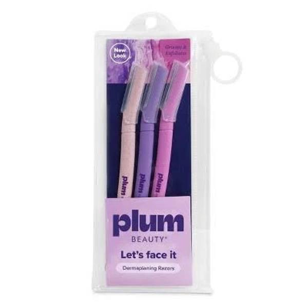 Plum Beauty Dermaplaning Facial Razors