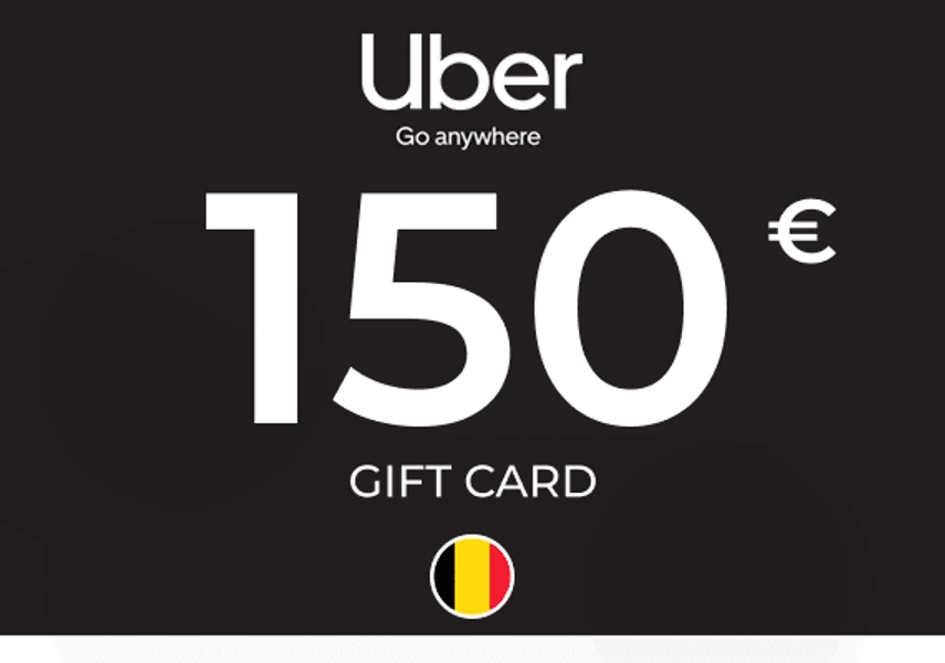 Uber Gift Card 150 EUR Key - BELGIUM