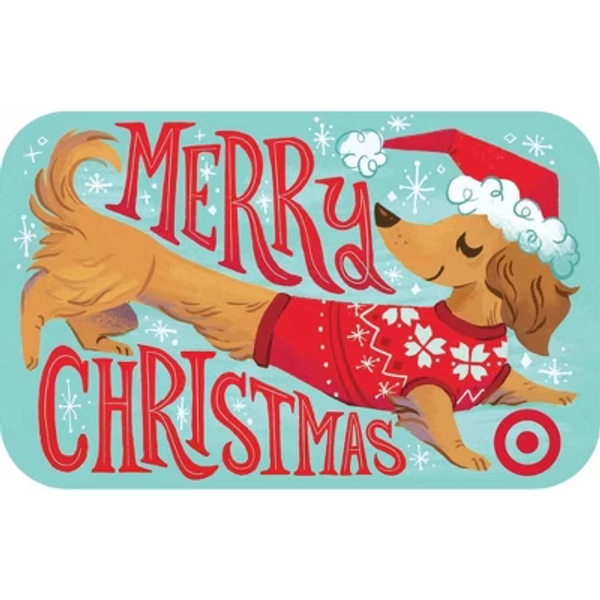 $20 Merry Christmas Target GiftCard