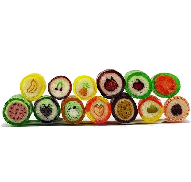StickyUSA Fruit Mix Handmade Rock Candy