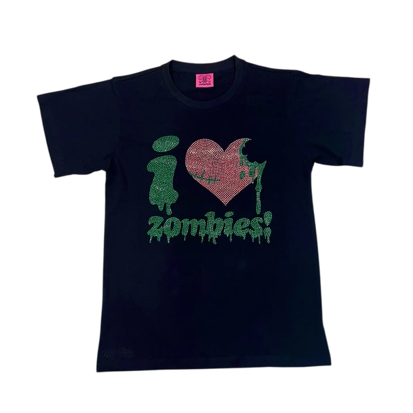 i <3 zombies tee
