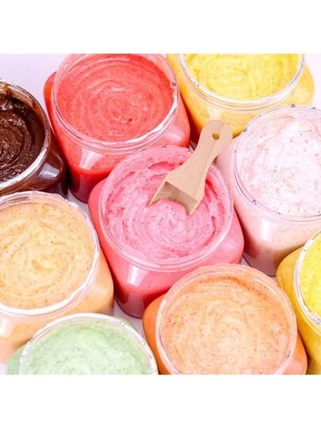 1pc Facial And Body Scrub Trehalose Sugar Salt Scrub