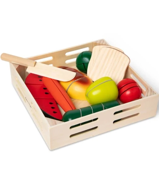 Melissa & Doug Wooden Cutting Food