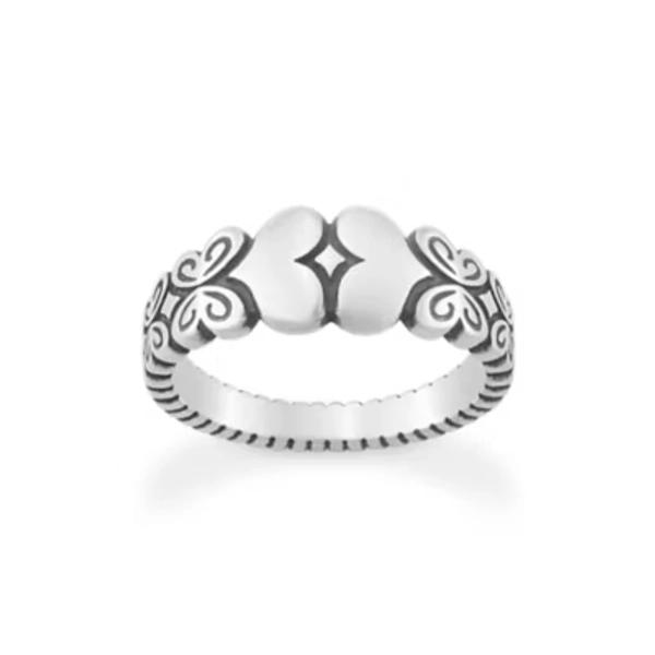 Hearts and Butterflies Ring