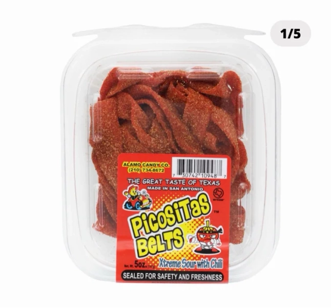 Alamo Candy Picositas Belts Tub