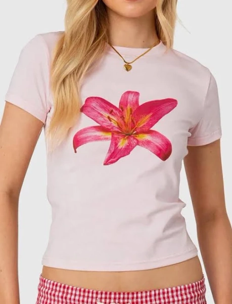 Edikted Women's Daylily T Shirt