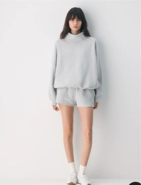 Cozy Sweatfleece Mega Funnel Neck