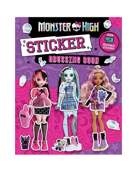 Monster High Sticker Dressing Book