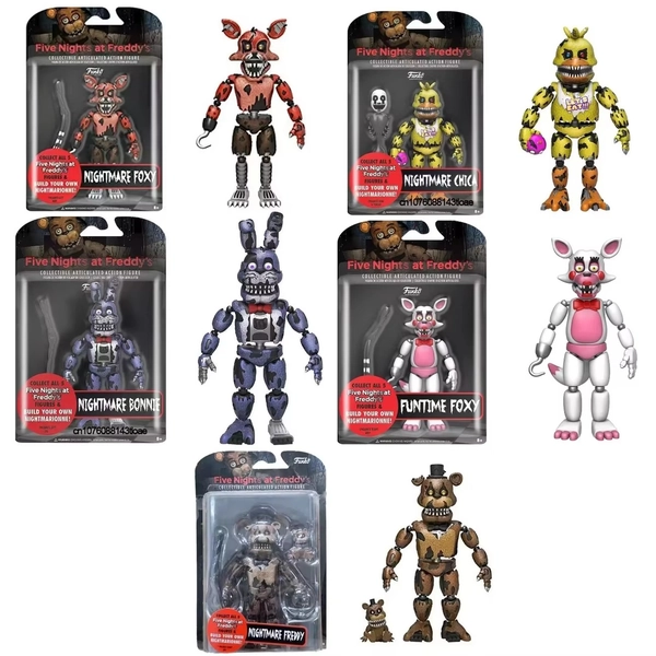 FNAF Five Nights at Freddy’s Security Breach NIGHTMARE Action Figure Kids Gifts