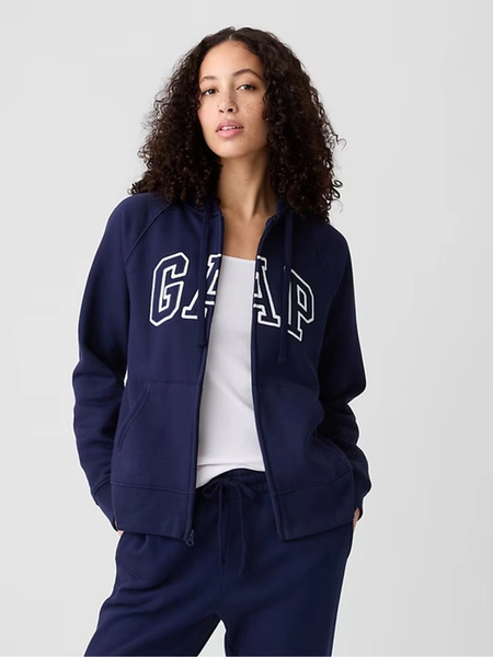 Gap Clearance Gap Hoodie And Sweatpants Set Navy Blue Logo Zip Up ...