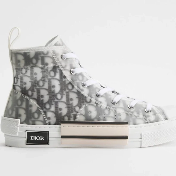 DIOR Men's B23 High-Top Canvas Sneakers