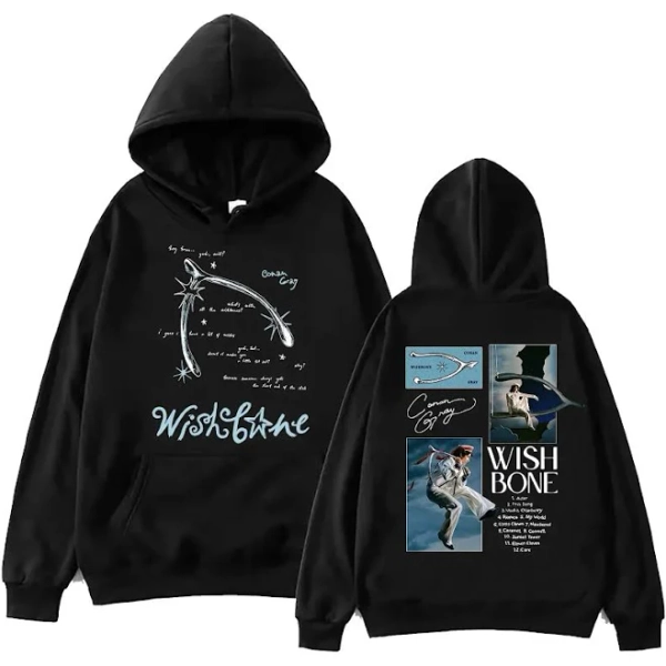 Conan Gray Wish Bone Tour 2026 Harajuku Long Sleeve Hoodie