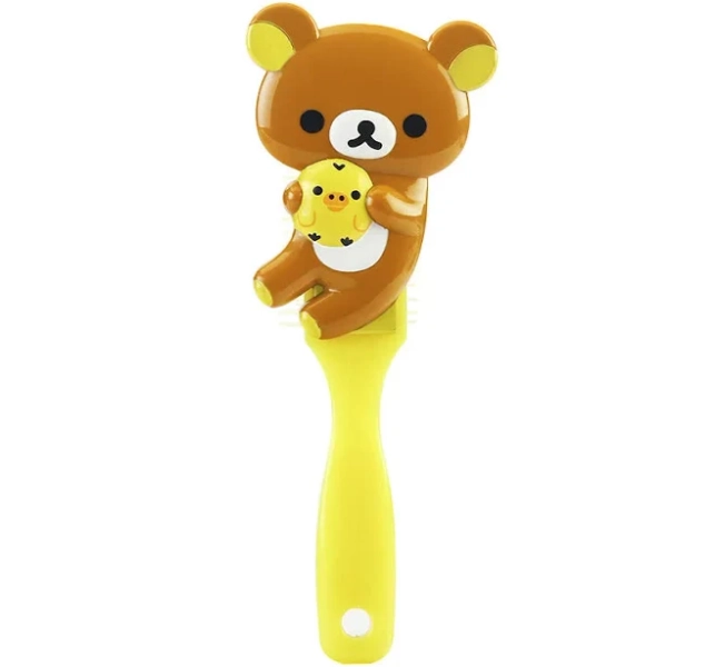 Rilakkuma Air Cushion Comb Girl Anime Relax Bear Hair Brush Women Anti-static Out Wet Curly Hairs