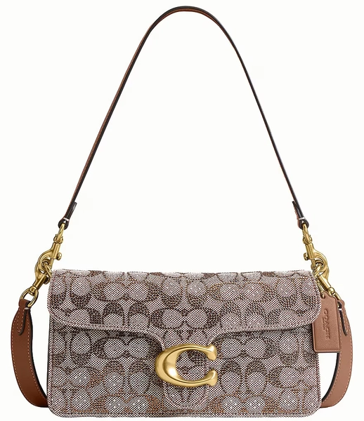 coach soft crystal tabby