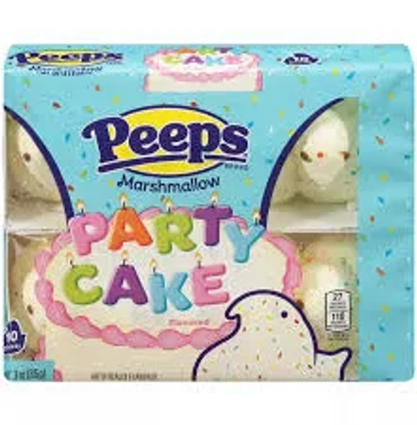 Peeps Marshmallow Party Cake Chicks