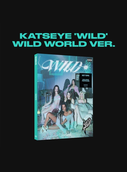 KATSEYE WILD (Wild World Ver.) CD Hot Topic Exclusive