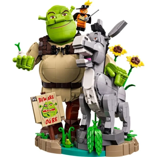 LEGO Shrek Donkey &Puss in Boots