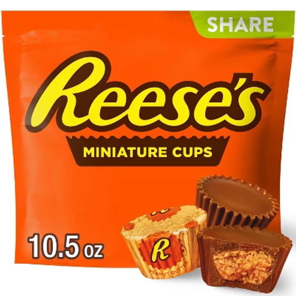Reese's Miniature Cups Share Pack Candy  - 10.5oz