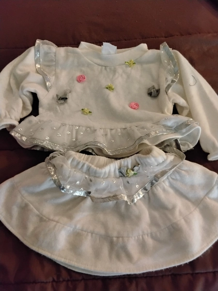 Vintage Winnie The Pooh Baby Outfit Girl 12 Months 12 To 15 Pounds