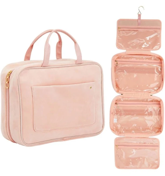 Glamlily Large Roll Up Hanging Toiletry Bag