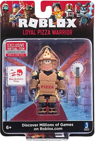 Roblox Loyal Pizza Warrior Action Figure