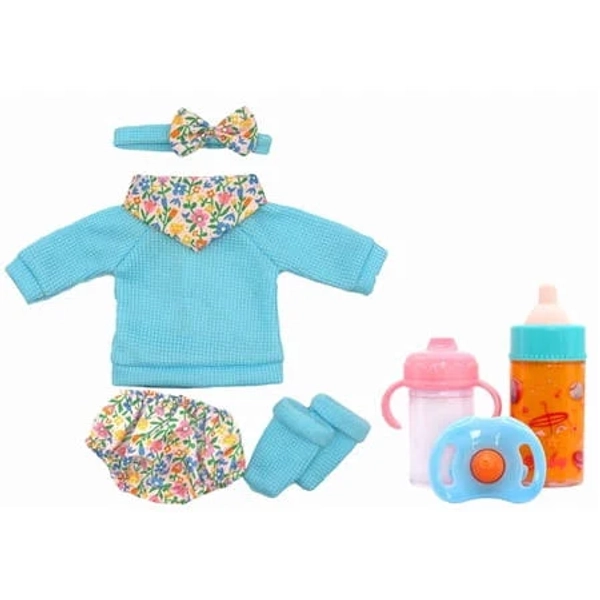 8 Pcs Baby Doll Clothes and Accessories