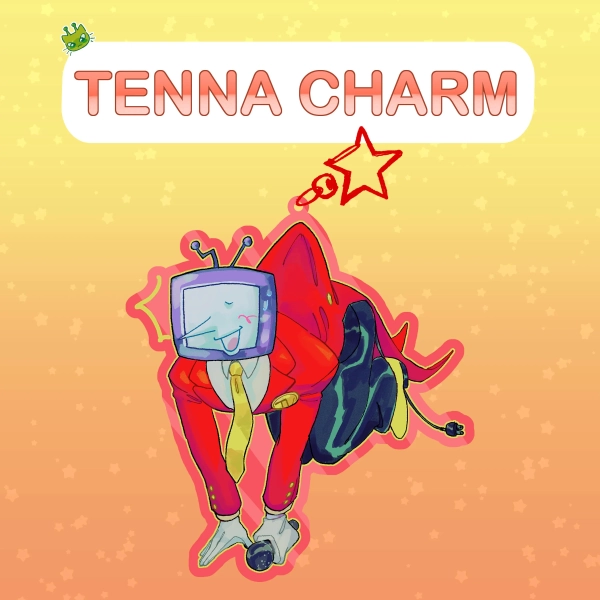 Scruffed Tenna Charm