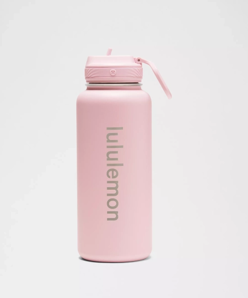Back to Life Sport Bottle 32oz *Straw Lid - Blissful Pink - ONE SIZE