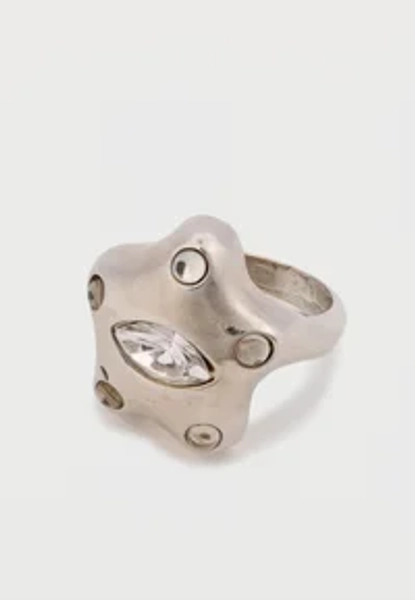 Ring - silver-coloured
