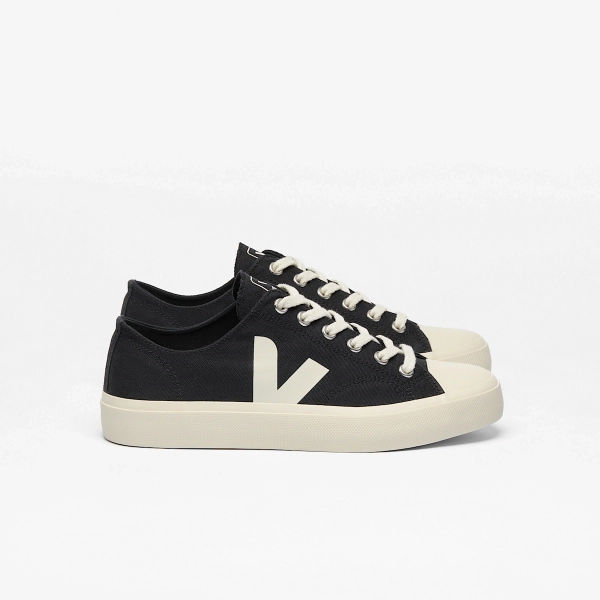 WATA II LOW CANVAS BLACK PIERRE