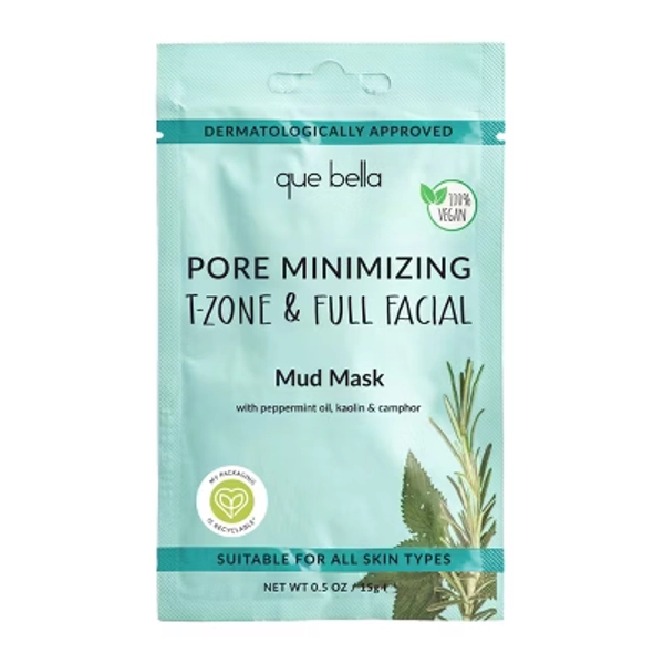 Que Bella Pore Minimizing Mud Mask - 0.5oz
