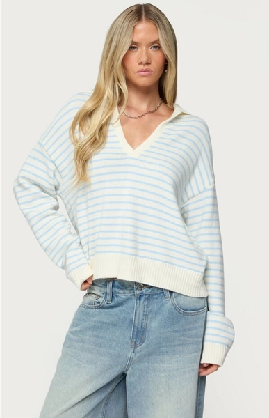 Copenhagen Oversized Striped Sweater