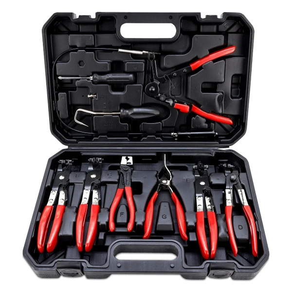 Mishimoto Hose Clamp Plier Set, 9 Pieces