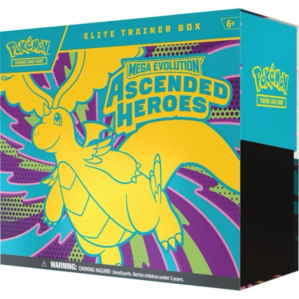 Pokemon Mega Evolution Ascended Heroes Elite Trainer Box