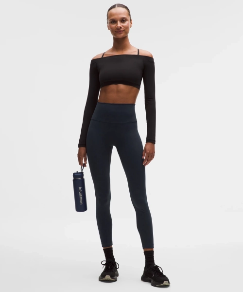 Wunder Train No Line High-Rise Tight 25" - True Navy - 8