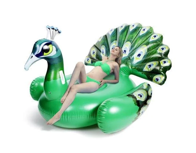 JOYIN Giant Inflatable Peacock Pool Float