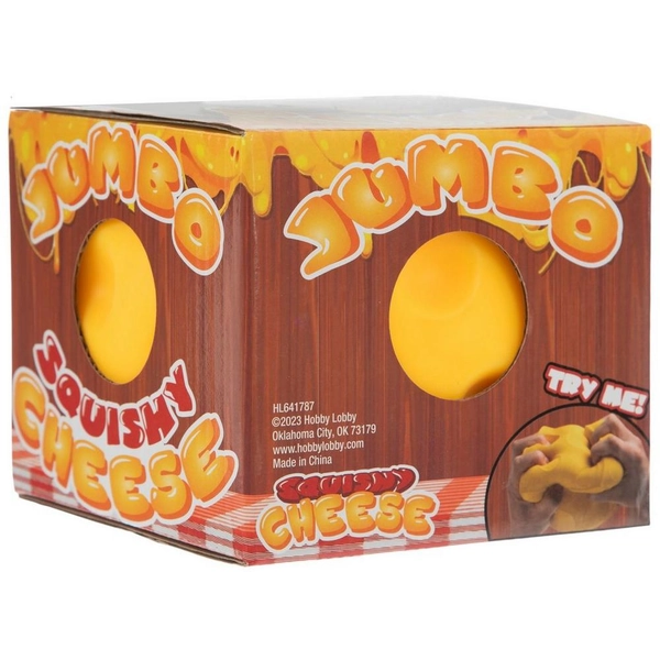 Jumbo Squishy Cheese