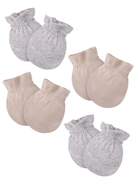 Gerber Baby Boy or Girl Neutral Adjustable Cotton Mittens, 4-Pack, 0/6 Months - Walmart.com