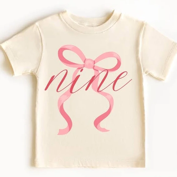 Pink Bow Girl's Shirt