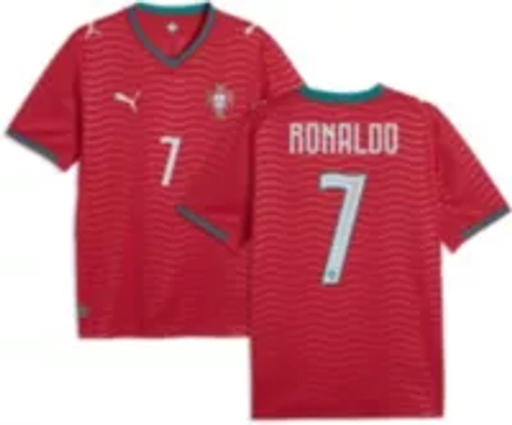 PUMA Adult Portugal Cristiano Ronaldo #7 2026 Home Replica Jersey