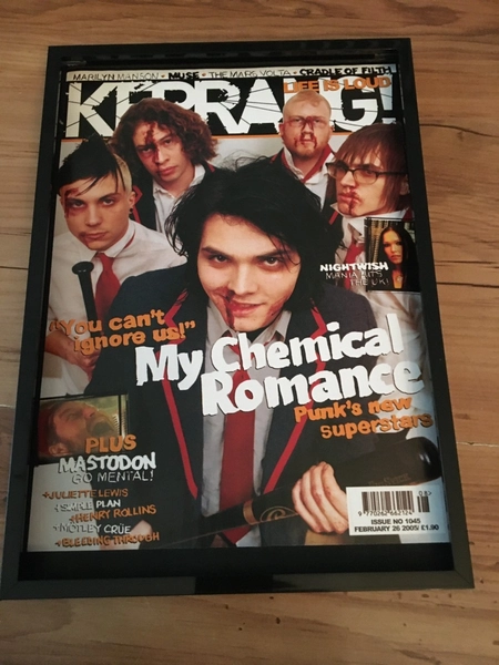 My chemical romance-A4 framed cover