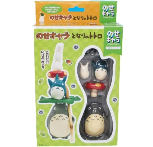Ensky My Neighbor Totoro Nosechara Stacking Figure Set