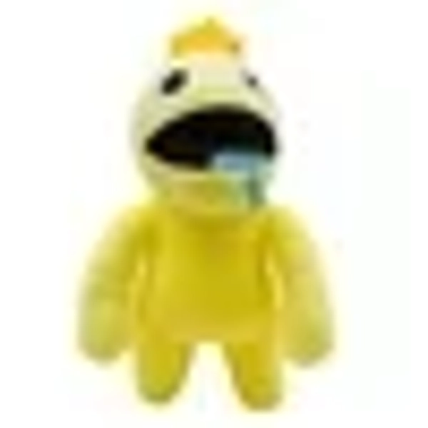 Cute Rainbow Friends Plush Toy, 30cm Soft Stuffed Doll for Kids & Fans, Collectible Plush Pillow Cushion (Yellow)