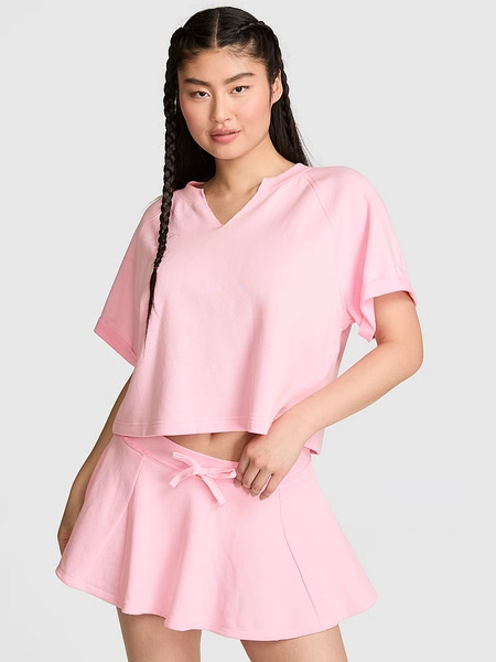 Campus Terry™ Short-Sleeve Crew Sweatshirt