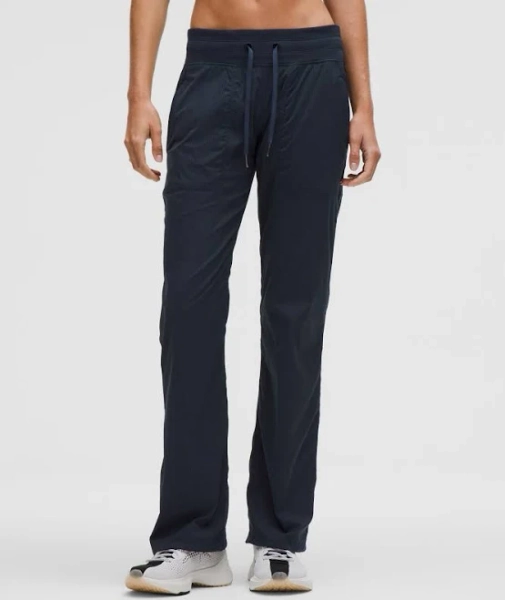 lululemon Women's Dance Studio Mid-Rise Pant Regular - Size 14 | Navy,blue
