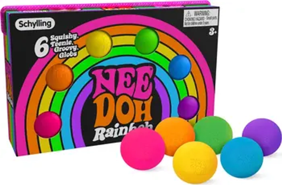6-Pack Rainboh NeeDoh